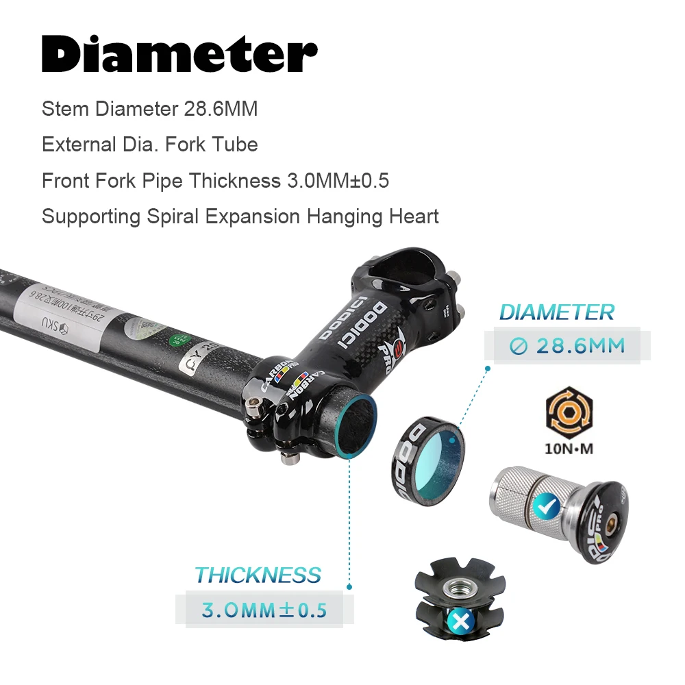 Вилка DODICI из углеродного волокна 700 * 25C для дорожного велосипеда