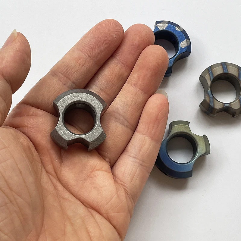 

Titanium Alloy Beads Lanyard Pendant Opener Zipper Umbrella Rope DIY Decorative Accessories Multi Outdoor Tools