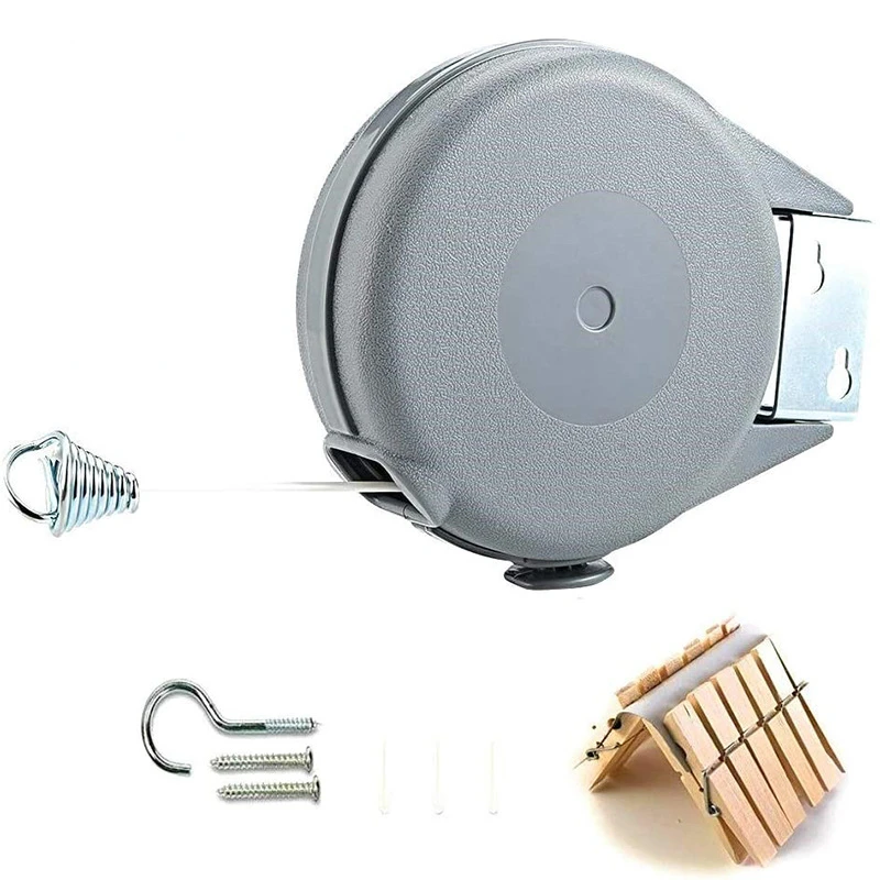 

Лидер продаж, веревка для сушки одежды, расширяемая, не пробиваемая, утолщенная невидимая веревка для наружной и внутренней одежды, подвесн...