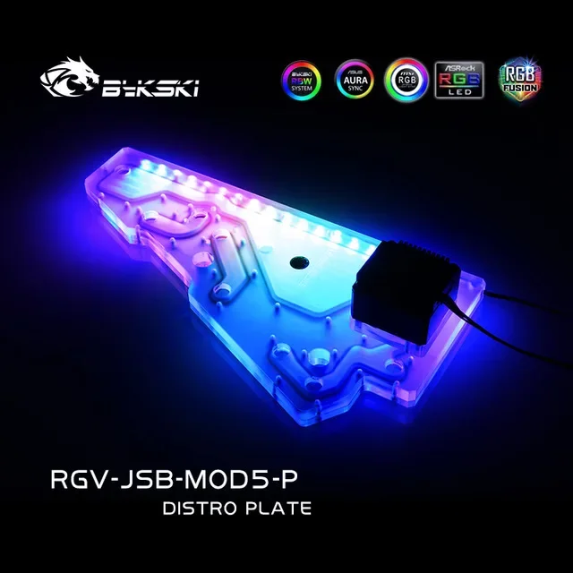 Разъединительная пластина Bykski RGV-JSB-MOD5-P для корпуса JONSBO MOD5 резервуар водяного