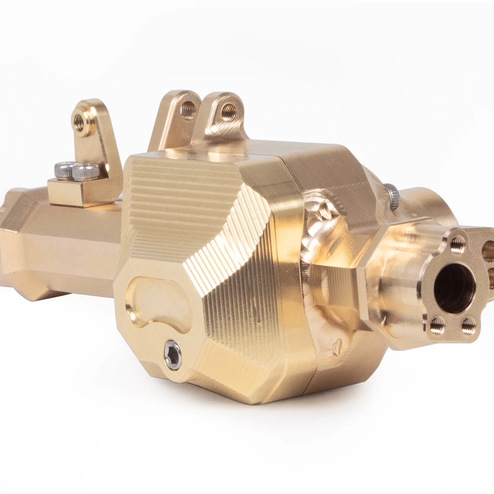 Тяжелые TRX4 латунные грузы портальная ось корпус для 1/10 RC Crawler TRX-4 Бронко Defender Sport