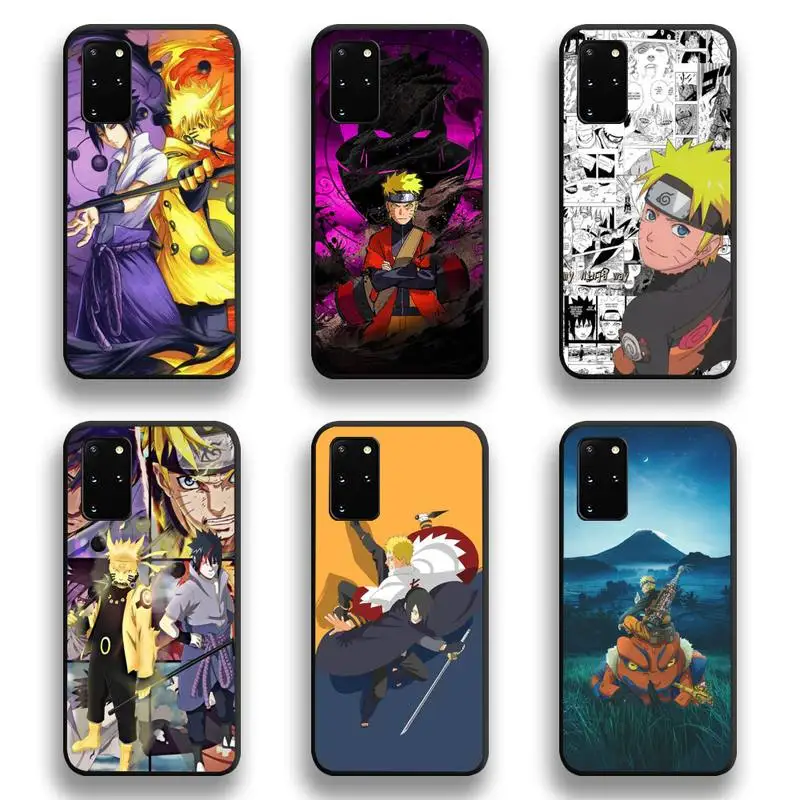 

Naruto Uzumaki Sasuke Phone Case For Samsung Galaxy S21 Plus Ultra S20 FE M11 S8 S9 plus S10 5G lite 2020