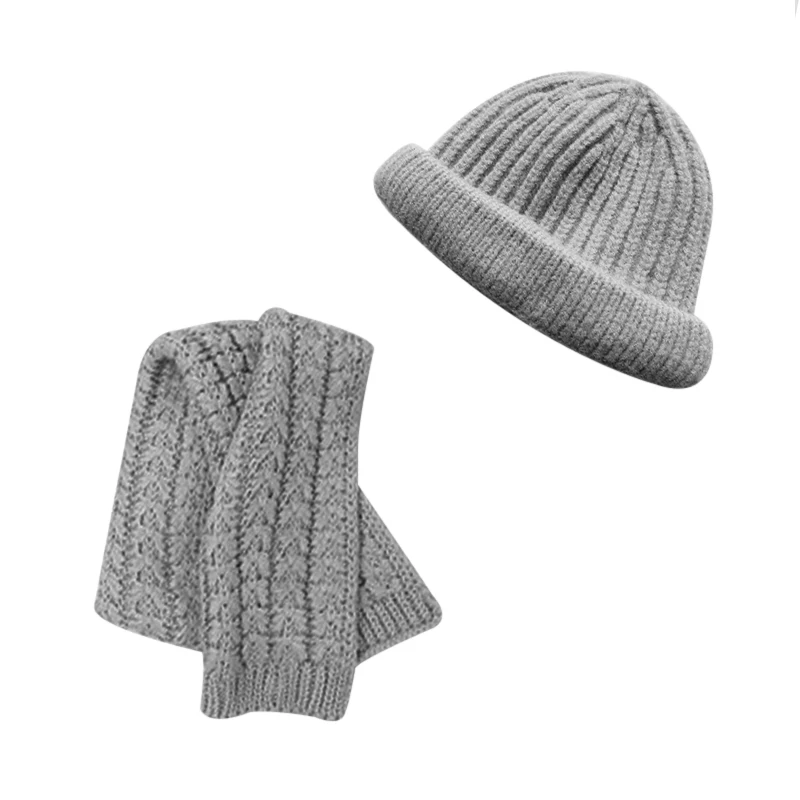 

NIGO Children's Gray Hat And Scarf Suit #nigo31552