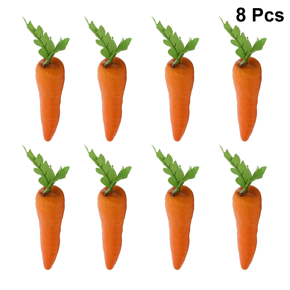 

Carrots Artificial Vegetables Simulation Fake Foam Carrot Decorations Easter Decor Crafts Desktop Decoration Photography Props