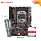 Материнская плата HUANANZHI X99 BD4 X99 с Intel XEON E5 2670 v3 с 2*16 Гб DDR4 RECC память комбинированный комплект NVME NGFF SATA USB 3,0