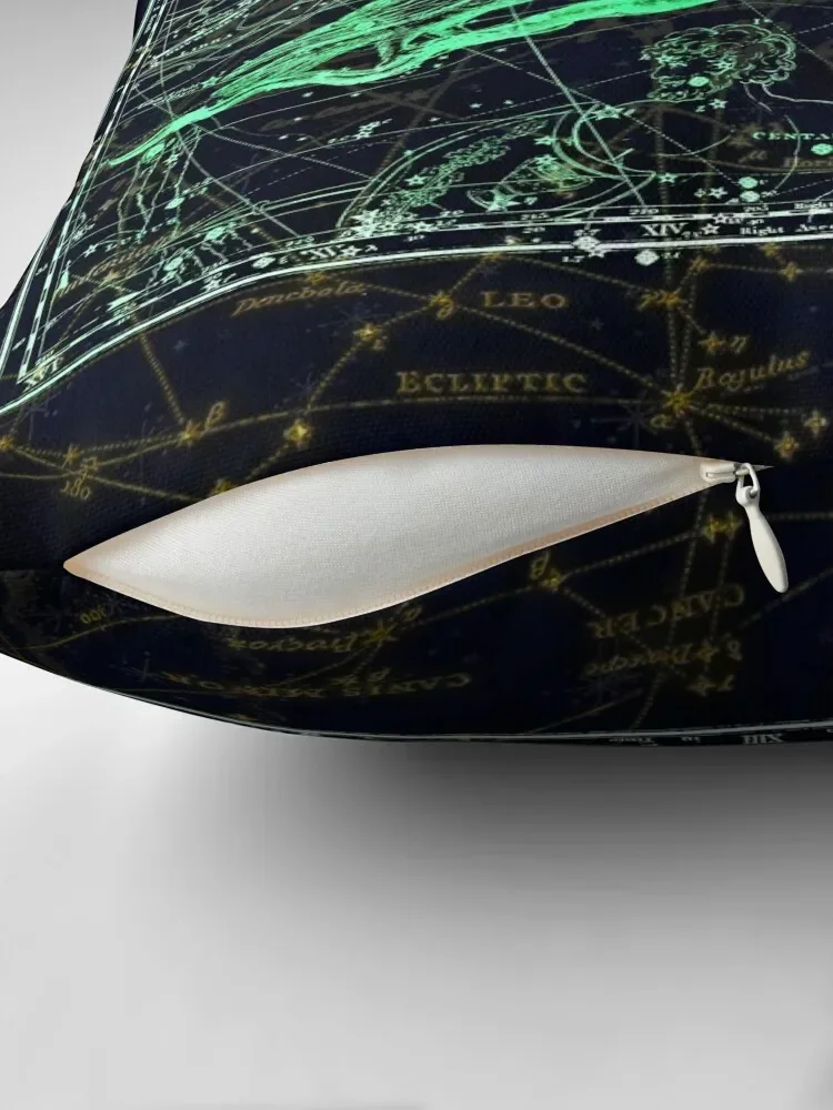 Raven constellation (Corvus) Декоративная подушка роскошные наволочки наволочка