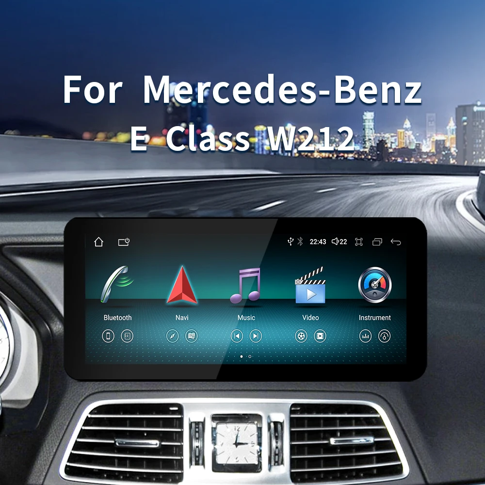 Беспроводной CarPlay/Android Auto 12 3 дюйма новый автомобильный DVD-видео мультимедийный