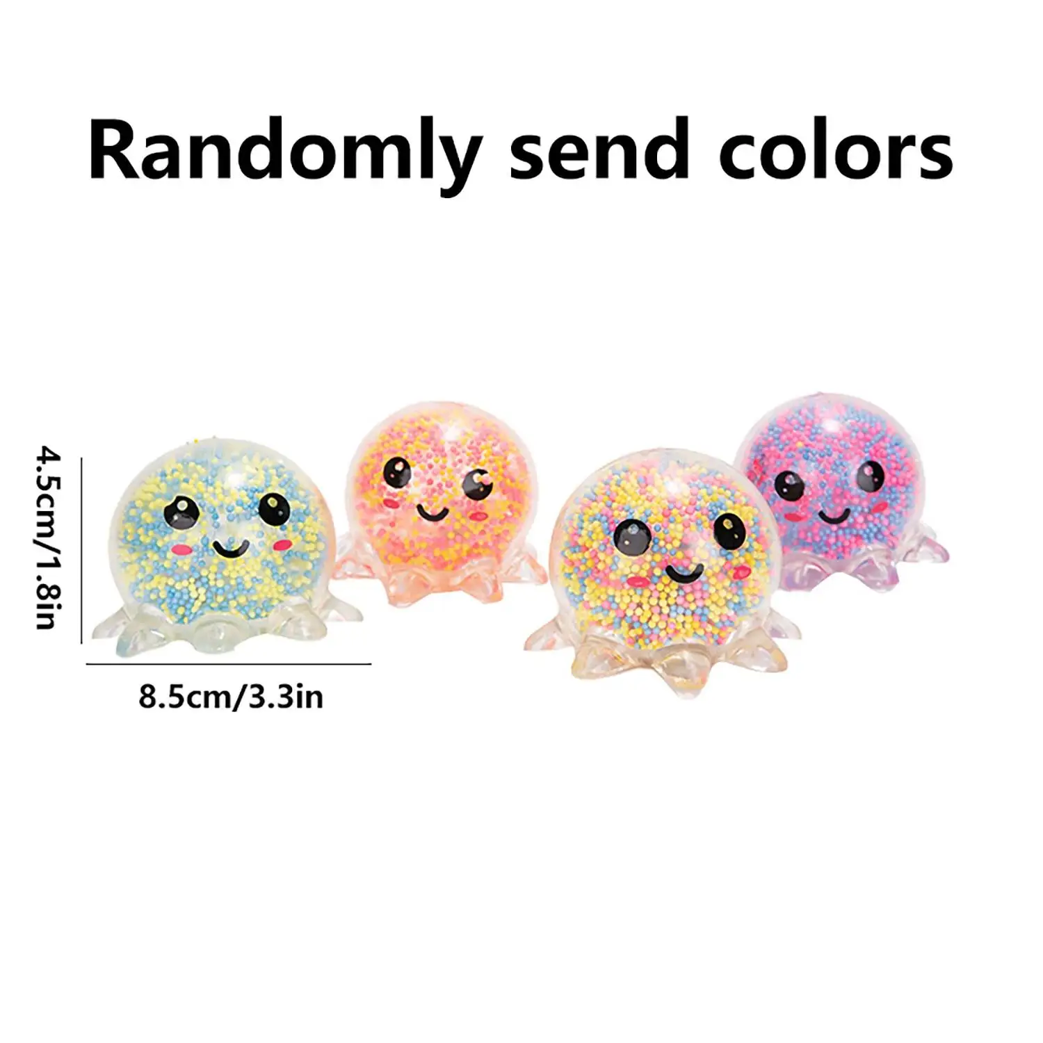 Декомпрессионная игрушка-Осьминог из термопластичной резины