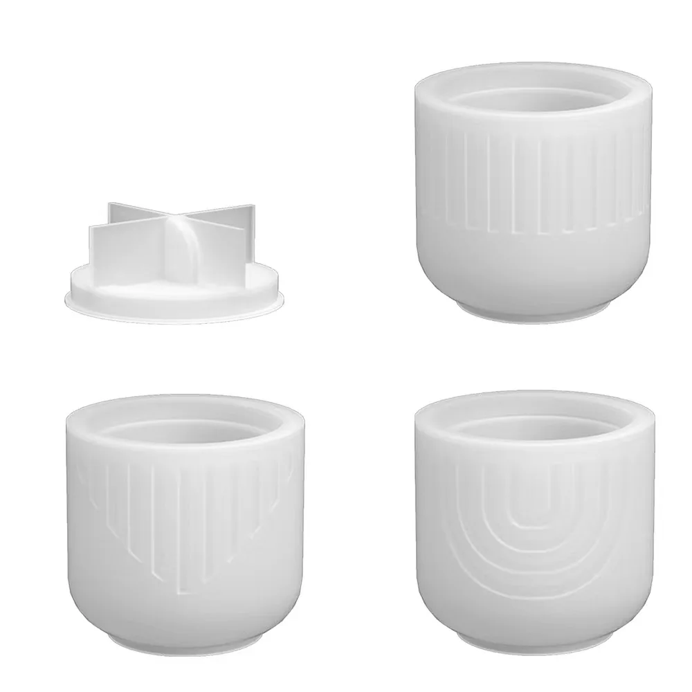 Круглая форма в полоску для свечей сделай сам эпоксидной смолы цемента гипса