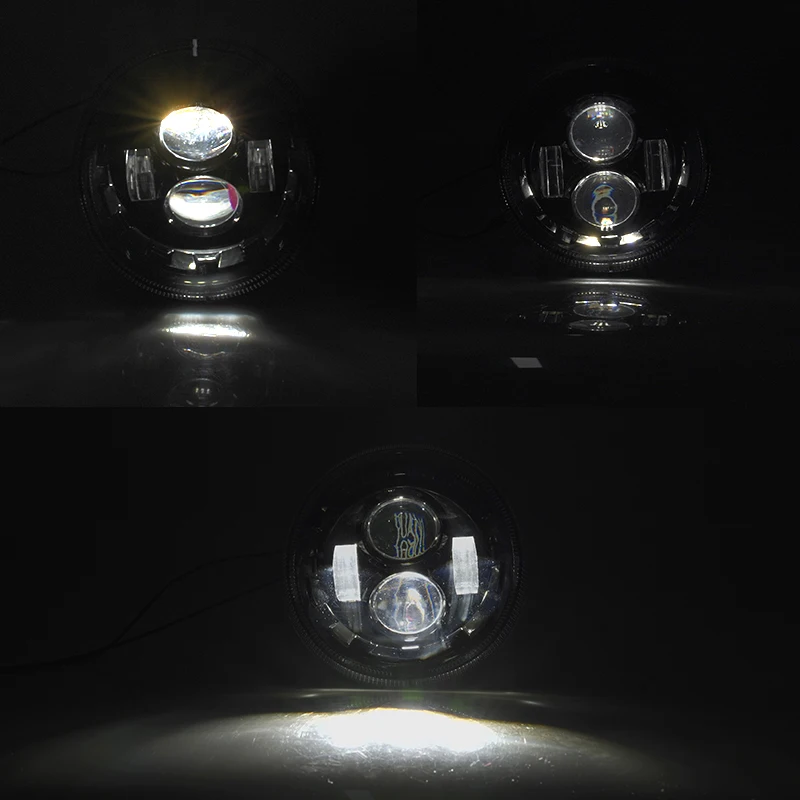 Черная светодиодная фара для мотоцикла Vespa GTS 300 до 2018 года с сертификацией CE