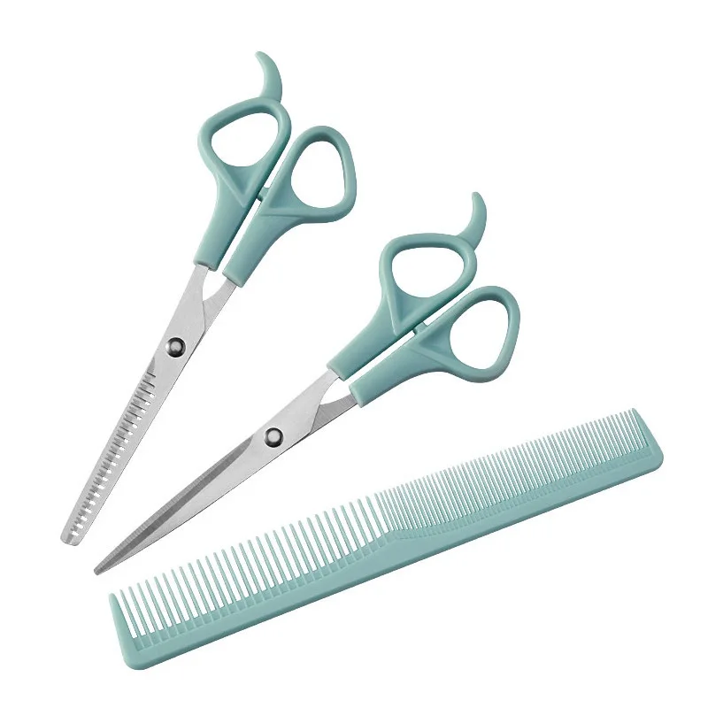 Детские ножницы для волос набор ножниц утонченные прямые расческа домашних