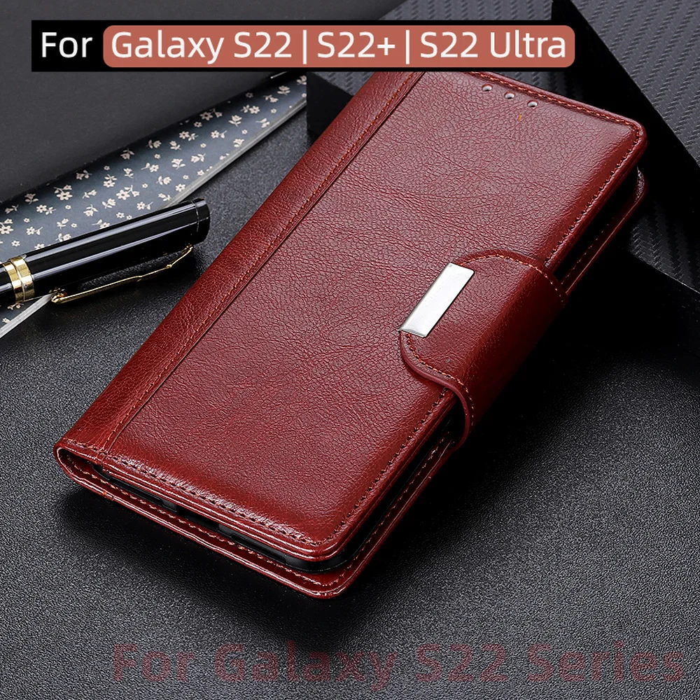 

Чехол для Samsung Galaxy S22 Ultra, чехол для Galaxy S22 Ultra, чехол для S22 plus, Роскошный чехол для телефона из натуральной кожи