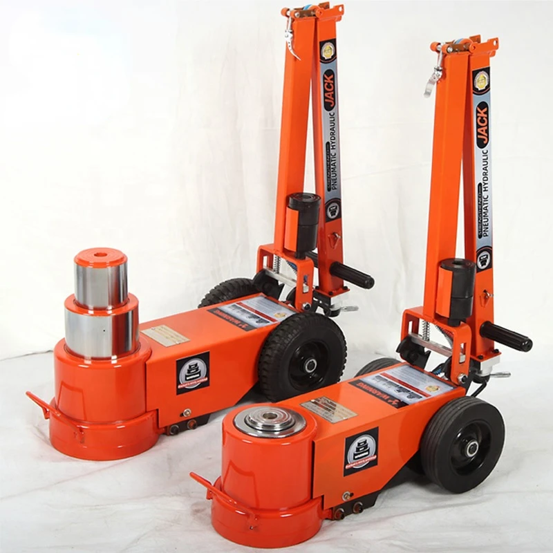 

air hydraulic truck jacks Repair Lift Jacks 80 Ton Pneumatic truck lifting jack