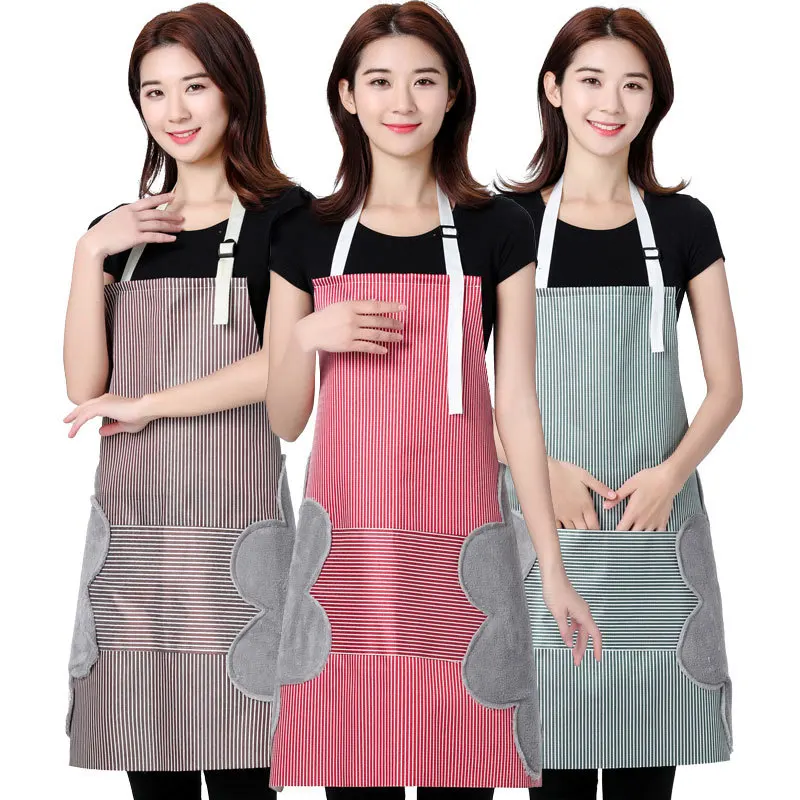 

Hand Towel Apron Waterproof Stain Home Kitchen Cooking Tool Women Baking Accessories Household Cleaning Oversleeve