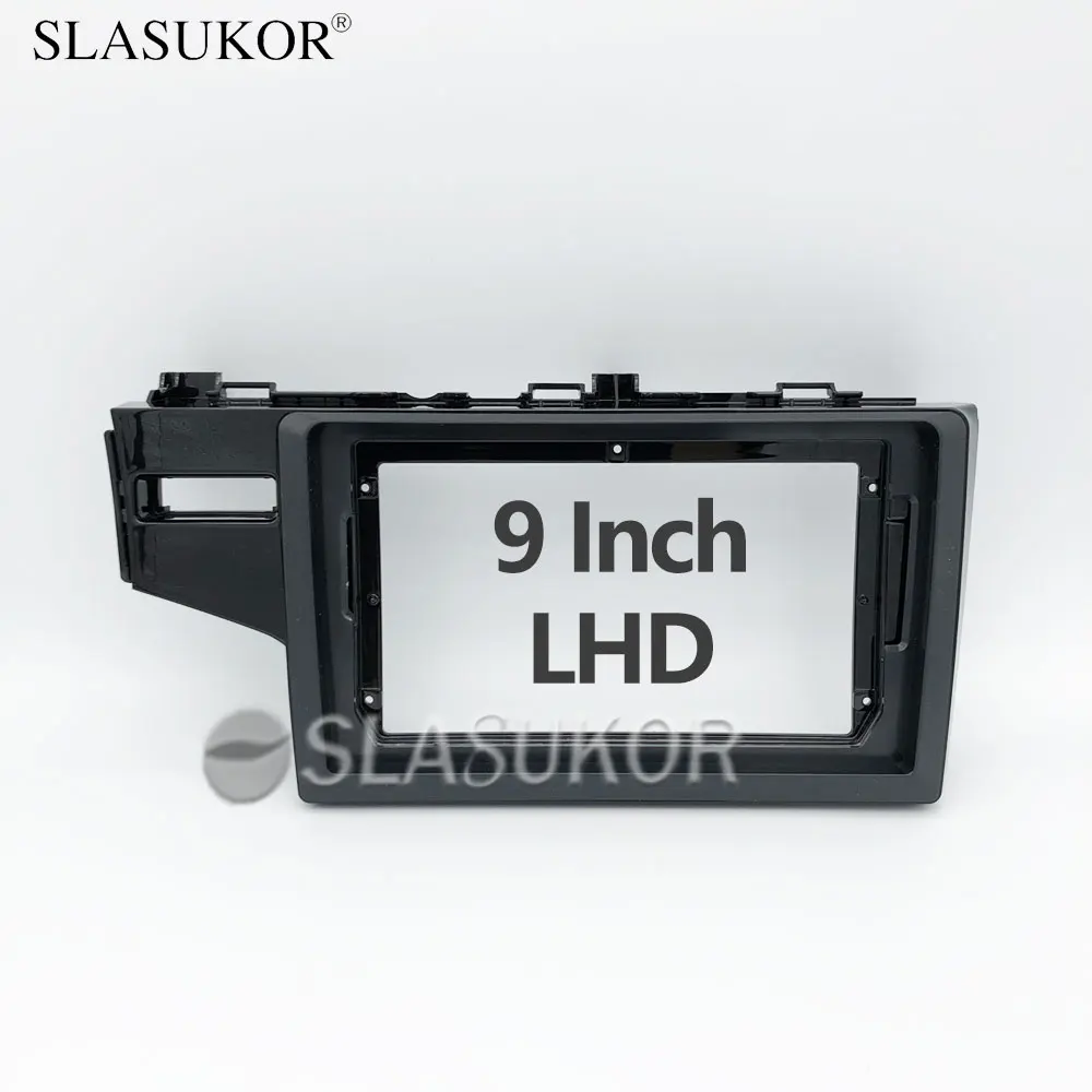 9-дюймовый аудио фитинг для Honda Fit Jazz 2014 2015 2016 2017 2018 RHD LHD GPS стерео панель монтаж