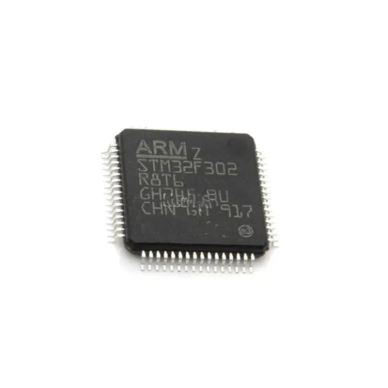 100% Новые STM32F302R8T6 QFP64 STM32F302RBT6 STM32F302RCT6 STM32F302RET6 LQFP64 STM32F302K8U6 UFQFPN32 новые оригинальные чипы ic