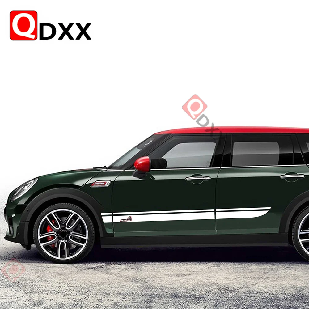 Автомобильный Стайлинг боковая юбка полосы наклейки капот багажник задние