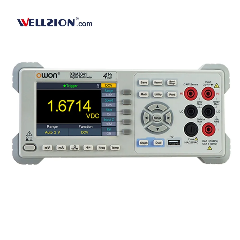 

XDM3041,4 1/2 Digits Option Wifi Transmission Digital Multimeter