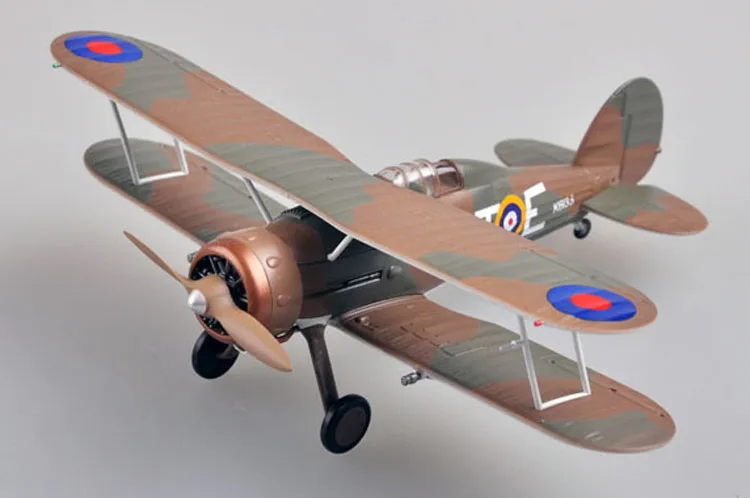 

1/72 Gladiator MK1 Aircraft 36458 Static Aircraft Model