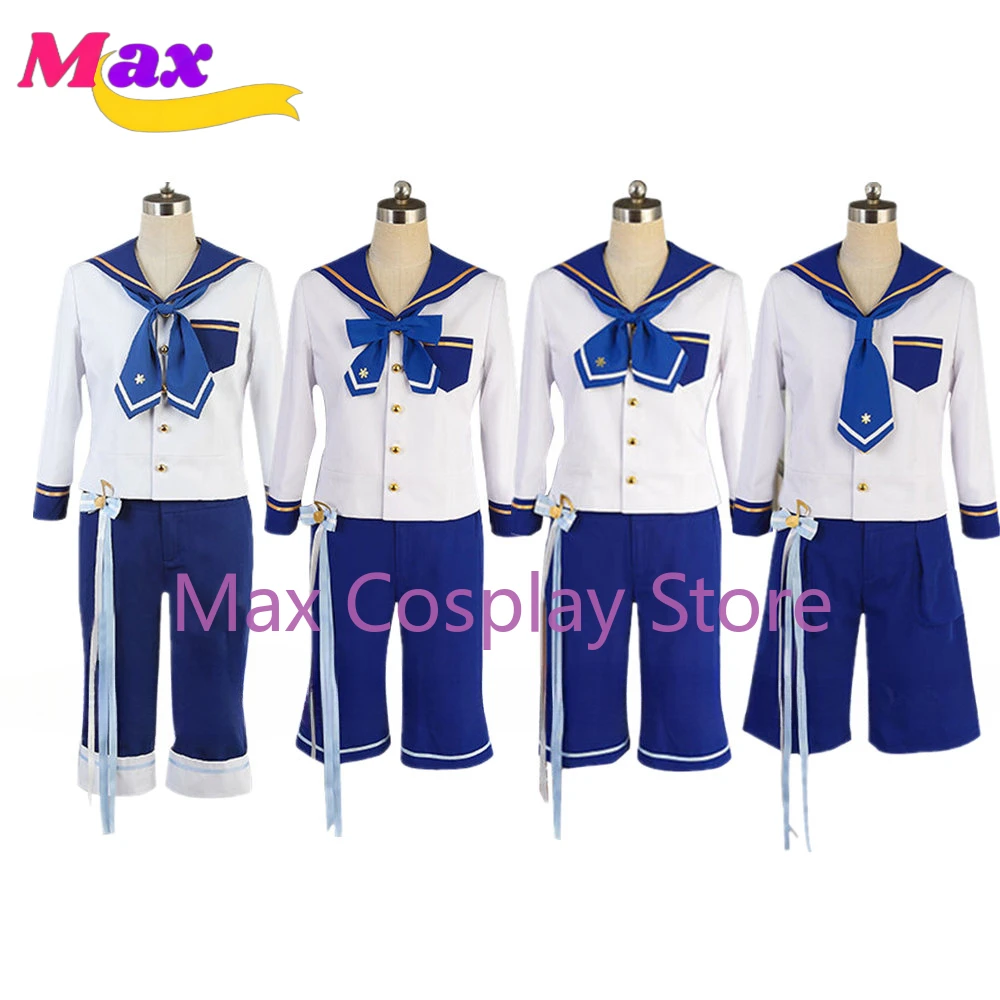 Костюм для косплея Max Cos с изображением звезд морской униформы радость x Box Mashiro Tomoya