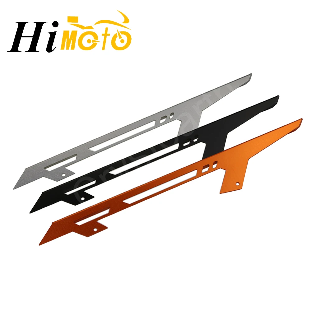 

Black / Orange Motorcycle Rear Chain Guard Cover Protector For KTM DUKE 390 125 200 2013 2014 2015 2016 2017