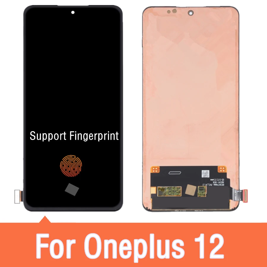 

6,7 ''AMOLED для Oneplus 12 LCD дисплей кодирующий преобразователь сенсорного экрана в сборе сменный экран для Oneplus 1 + 12 LCD