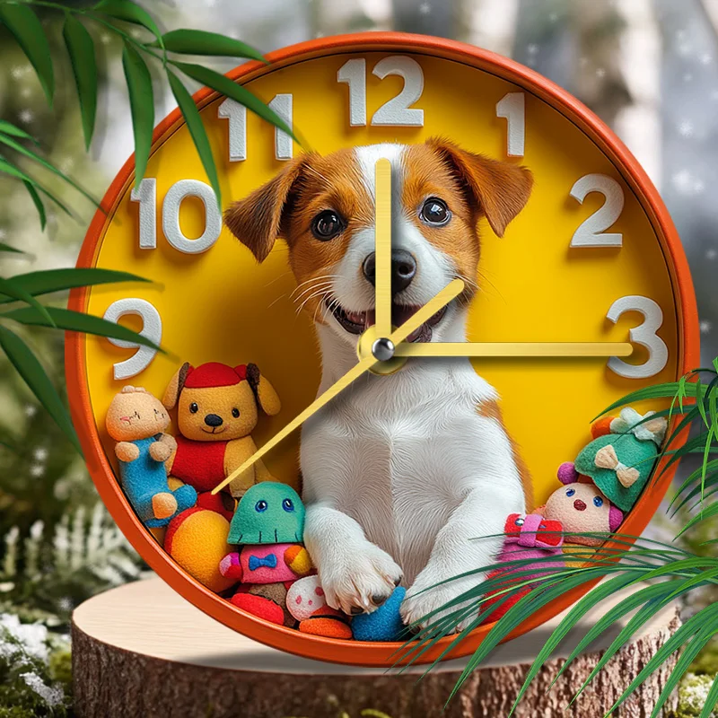 Часы для домашних животных Джек Рассел терьер идеальный подарок любителей собак