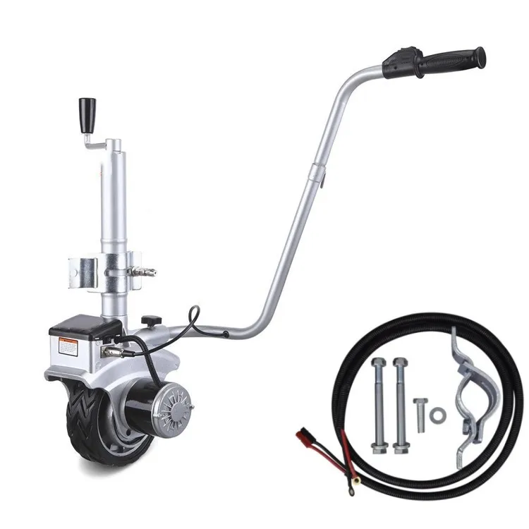 12 В 350 Вт электрический моторизованный прицеп для прицепа алюминиевый домкрат с