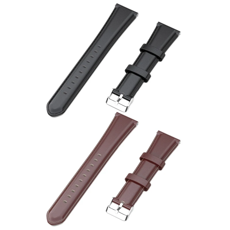 

Genuine Leather Watchband For Fossil Gen 4 /For Huawei Watch2 PRO Band Strap Wrist Bracelet