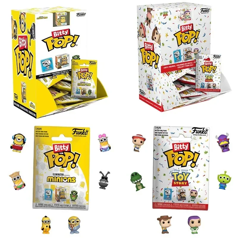 Funko Bitty Pop слепая коробка игрушка Дисней анимация Звездные войны Мандалорский