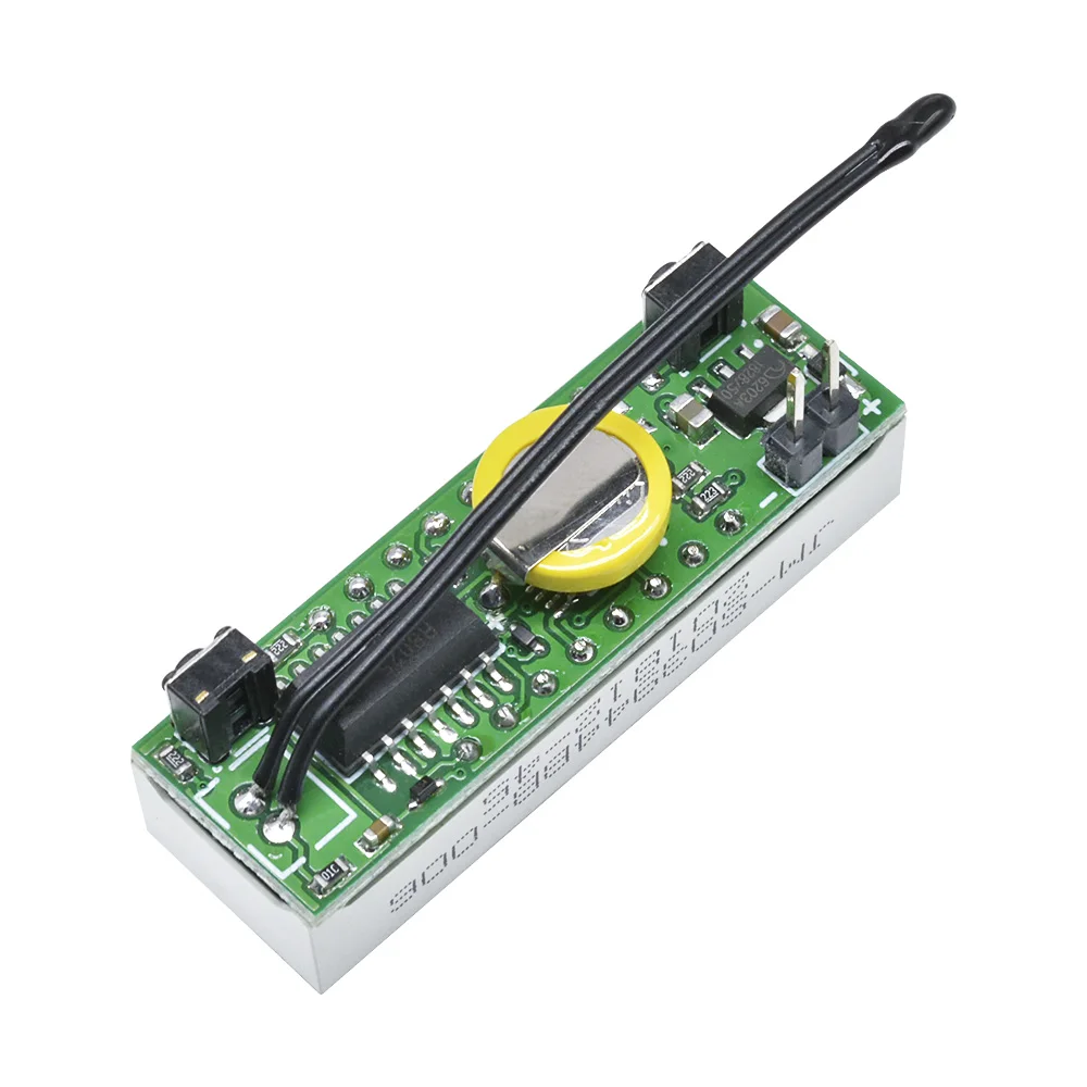 3 в 1 DS3231 светодиодные цифровые часы модуль температуры и напряжения термометр