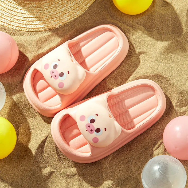 Веселые летние детские тапочки в стиле Марио удобные милые Нескользящие