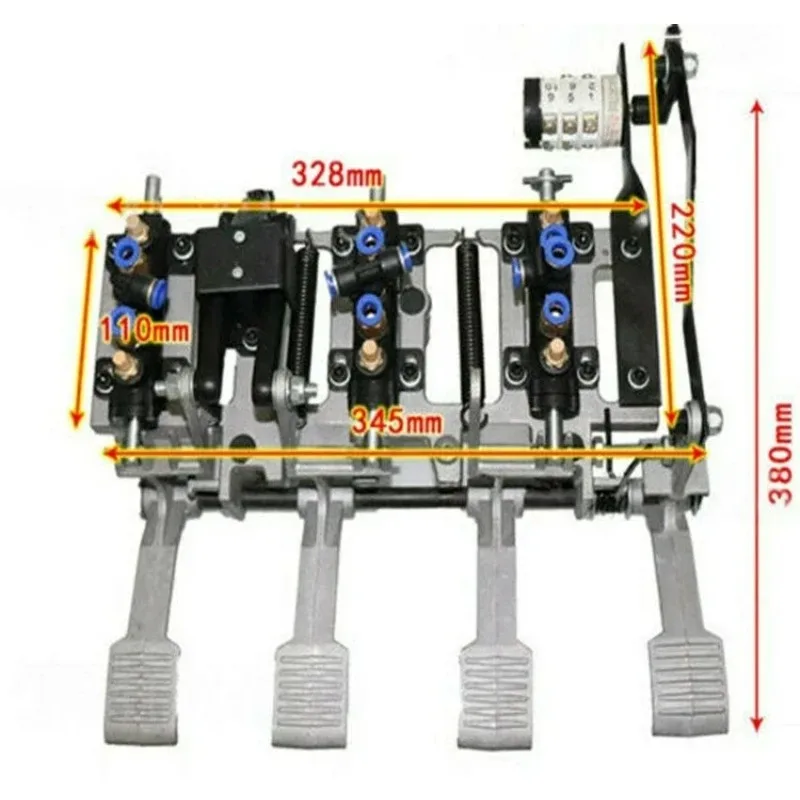 Шиномонтажный станок стальной каркас 4-педальный воздушный пневматический