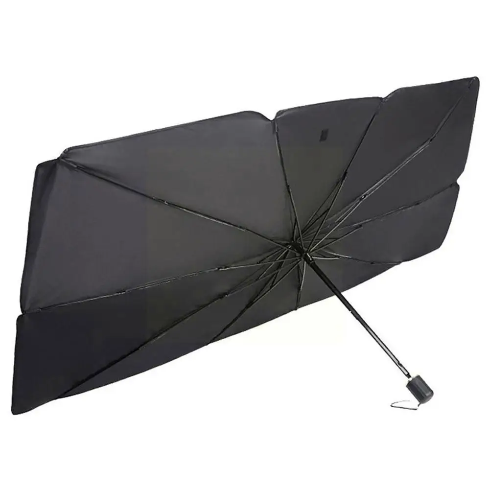 

Summer Auto Car Sunshade Protector Umbrella For Auto Front Car Sunshade Prevent Rainproof Folding Window B7Y5