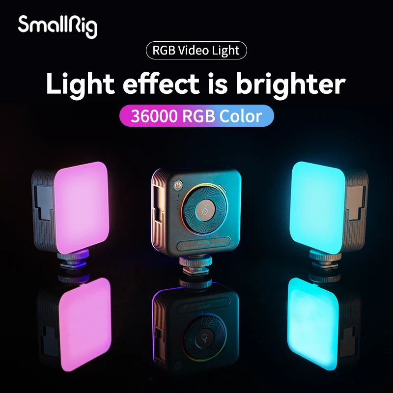 Осветитель SmallRig P108 с RGB-подсветкой 2700K-6500K