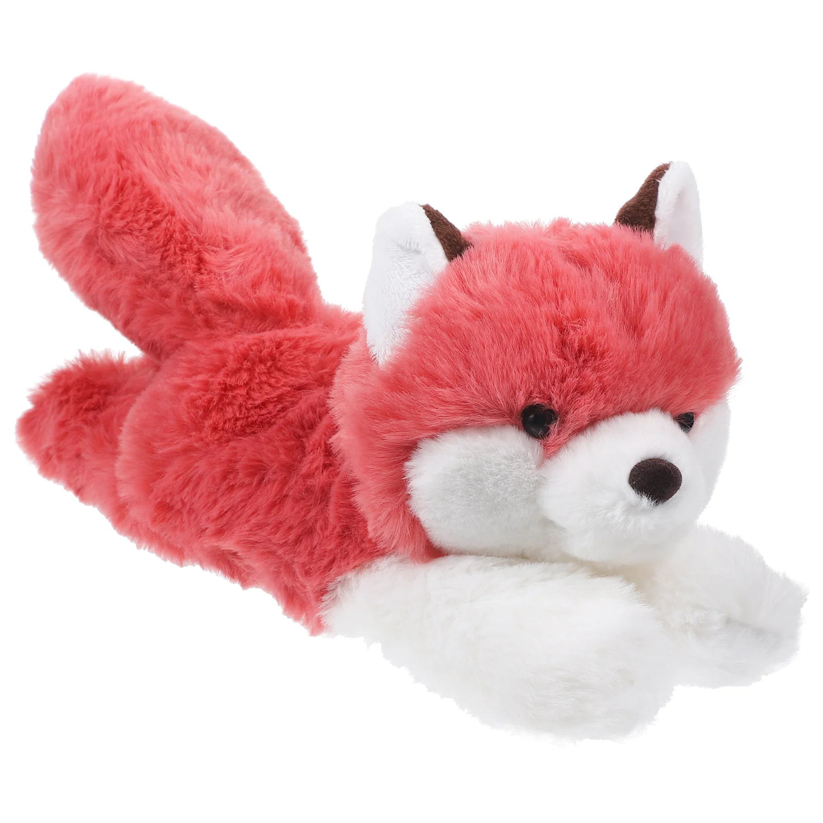 

Stuffed Animal Slap Wristband Adorable Plush Fox Snap Bracelet Animal Wristband
