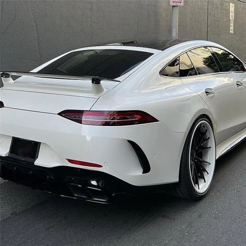 

Задний бампер, спойлер, крышка вентиляционного отверстия, боковая крышка Canard для Mercedes-Benz AMG GT50 GT63 X290, седан-ABQF