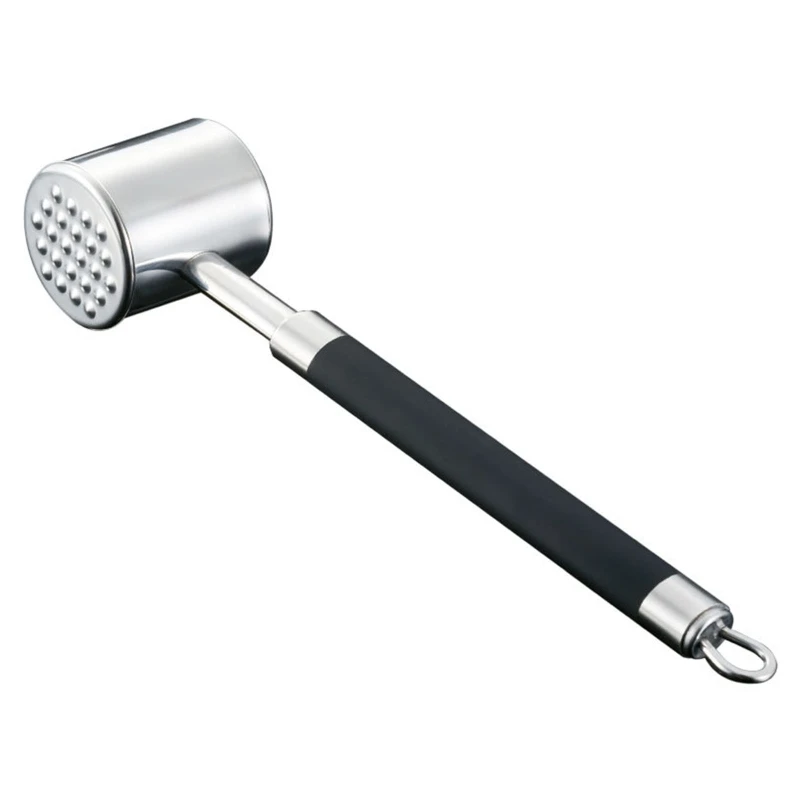 

Double-sided Meat Tenderizer with Ergonomic Silicone Handle Household Steak Softener Kitchen Accessories Gift Durable