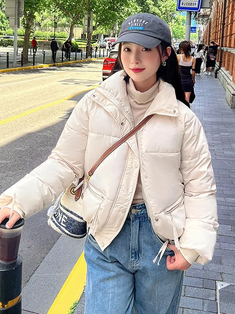 MEILLY DOLPHIN 6 Colors Cotton Padded Short Parkas New Hooded Down Winter Jacket Women Thick Warm Winter Coat Female Outerwear