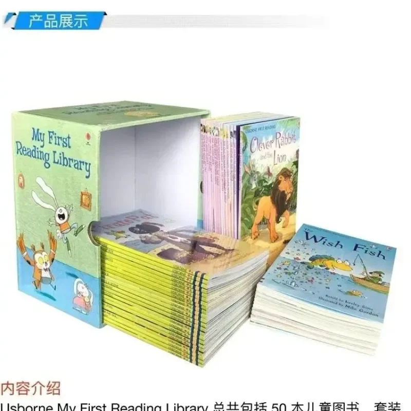 180 книг детская книга с картинками для чтения на английском языке Usborne My