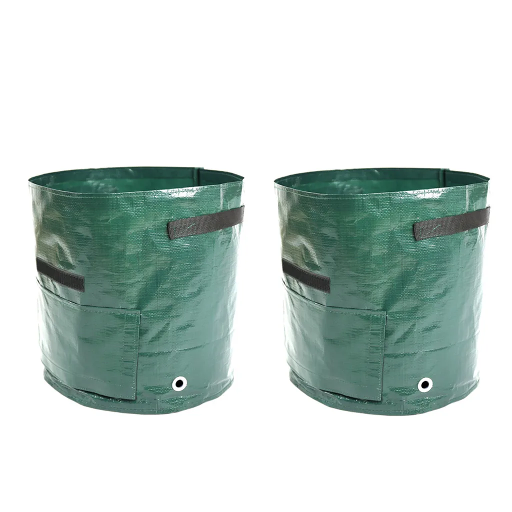 

Planter Cloth Thicken Potato Planting Grow Garden Container Pot 2Pcs Bag DIY PE Starting Kit Universal Blend for Small Birds