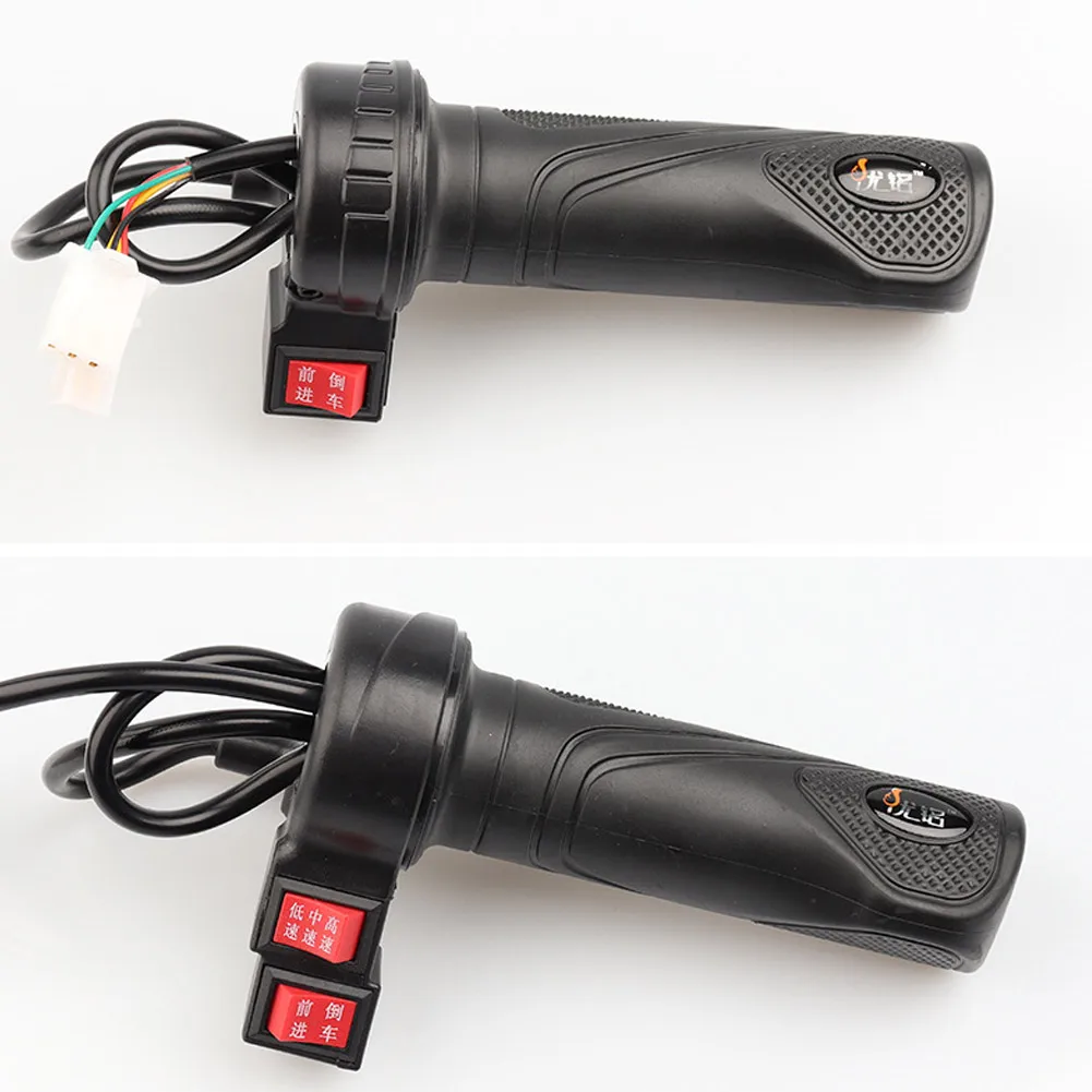 Купи Electric Bicycle Throttle E-bike Twist-Throttle High / Medium / Low Speed / Forward / Reverse Accelerator Cycling Accessories за 299 рублей в магазине AliExpress