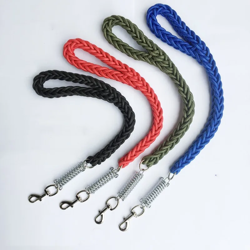

Walk The Dog Rope Short Lead Explosion Proof Punch Pet Short Traction Rope Super Thick Nylon Dog Rope Dog Accessories