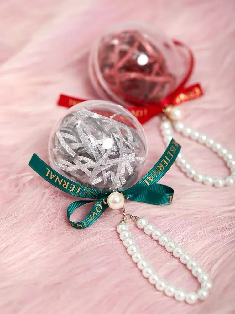 10 шт./лот прозрачные коробки мячи для подарков упаковочная коробка подарочная