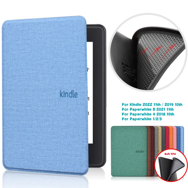 

Case for Kindle Paperwhite 11th Generation 6.8 2021 Kindle 11th 2022 Paperwhite 4 3 10th 7th 6th 5th Ebook Auto Wake Sleep Cover