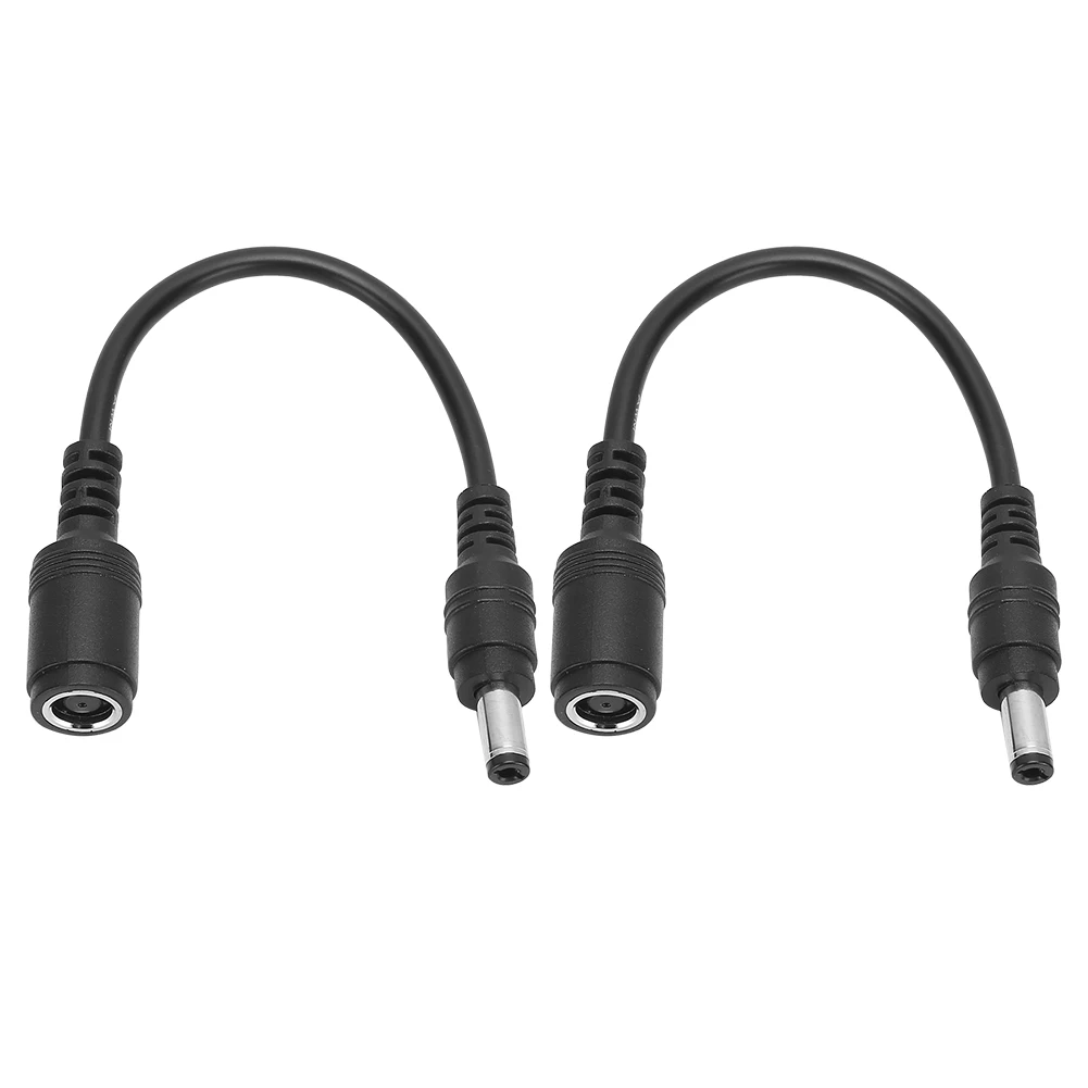 

2Pcs DC Power Charger Adapter Converter 7.4x5.0mm Female to 5.5x2.5mm Male for HP Laptop