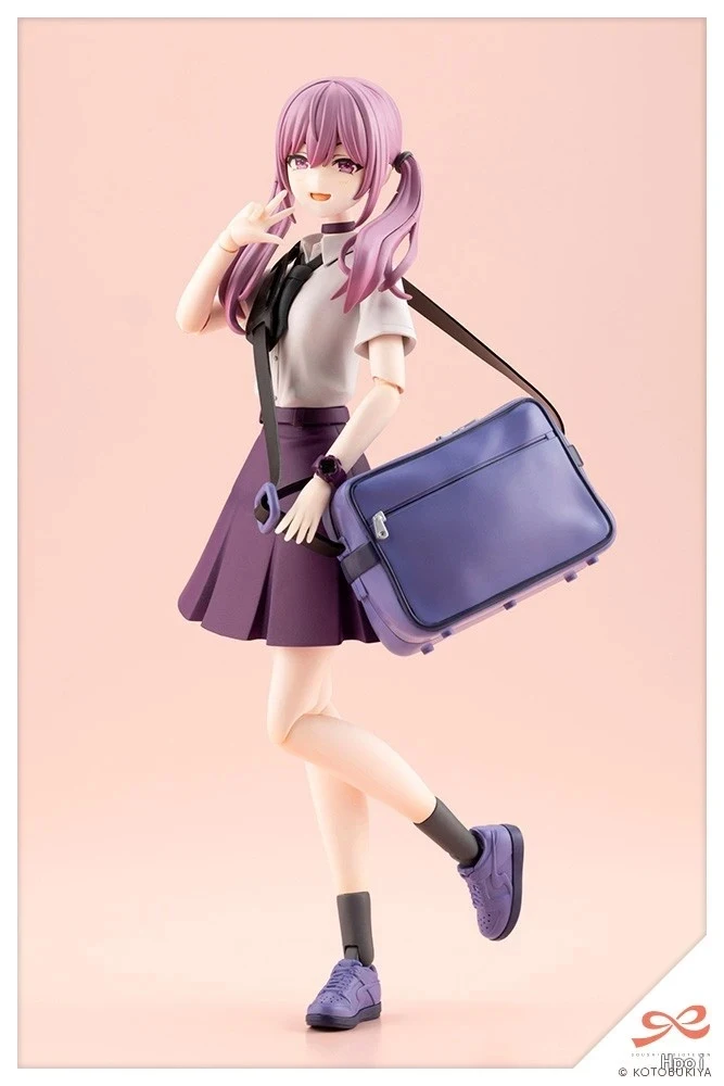 Фото Лицензионный набор для сборки модели Kotobukiya Sousai Shoujo Teien JK068 Little Devil Twin Tails JK Girl With Selfie Phone (для хобби) №5