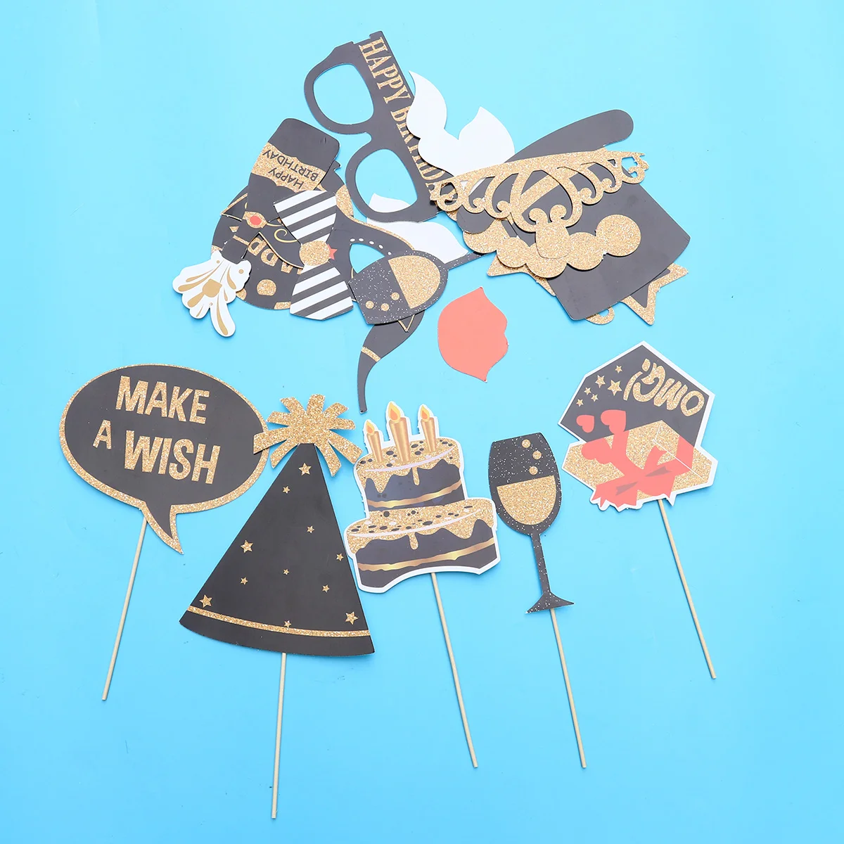 

Birthday Party Props Photo Frame Shower Baby Picture Favors Selfie Toddler Supplies Prop Decorationchildren Birhday