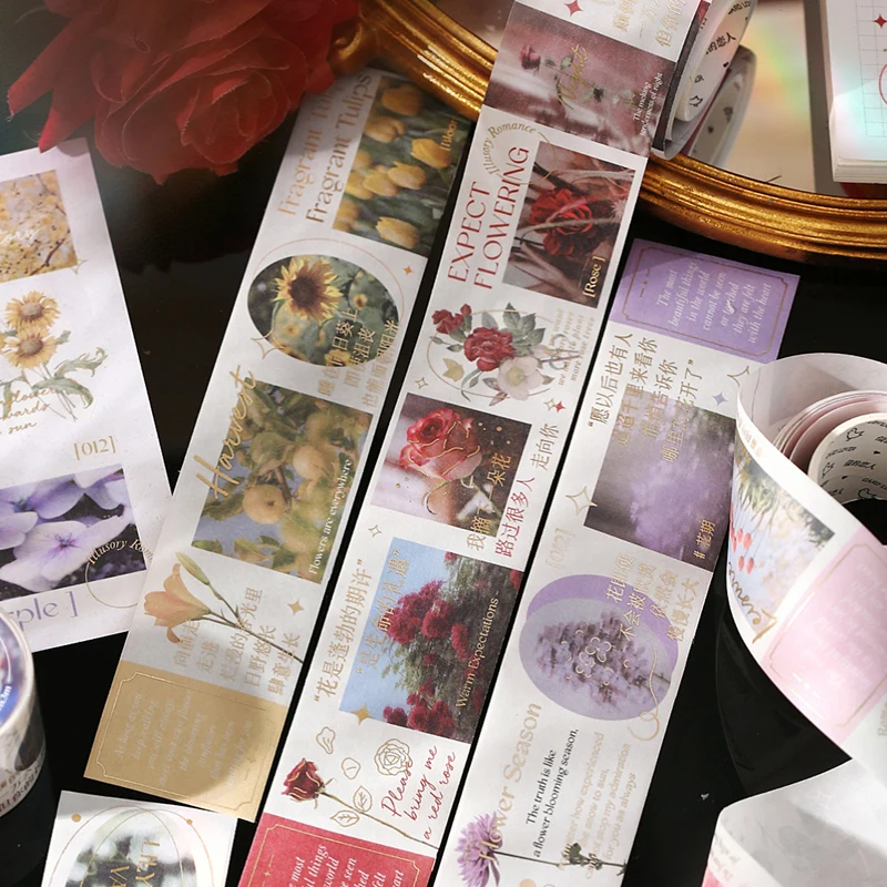 

6 шт./партия, декоративные бумажные ленты