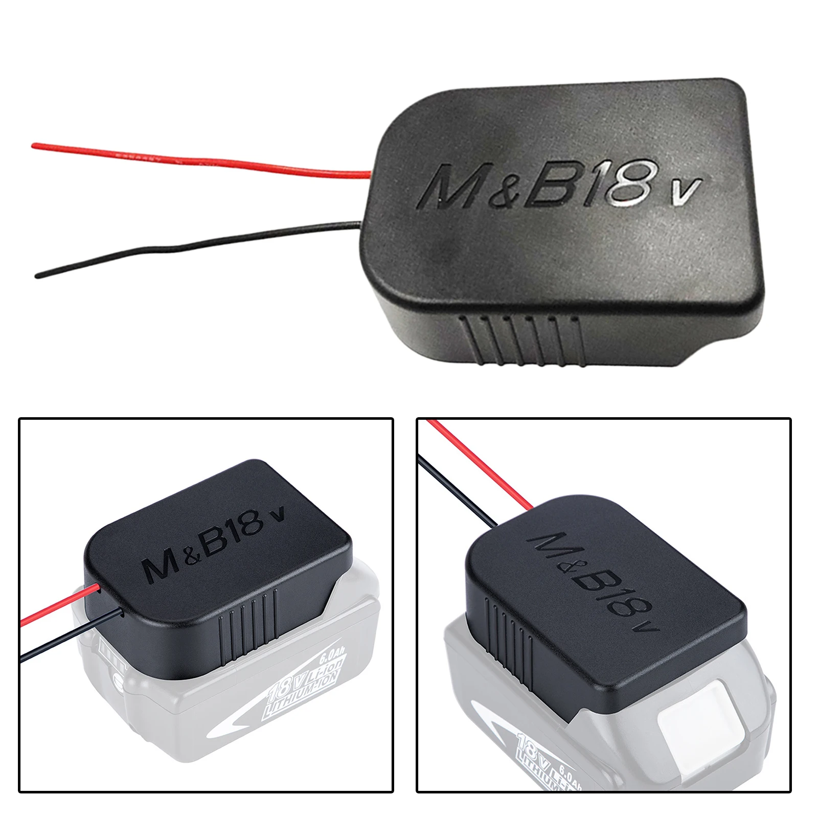 

18V Battery Adapter, Battery Connector, Adapter Dock Holder for , Dock Holder Parts Upgrade, Easy to Install